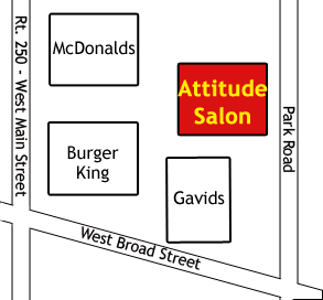 Attitude Salon Map